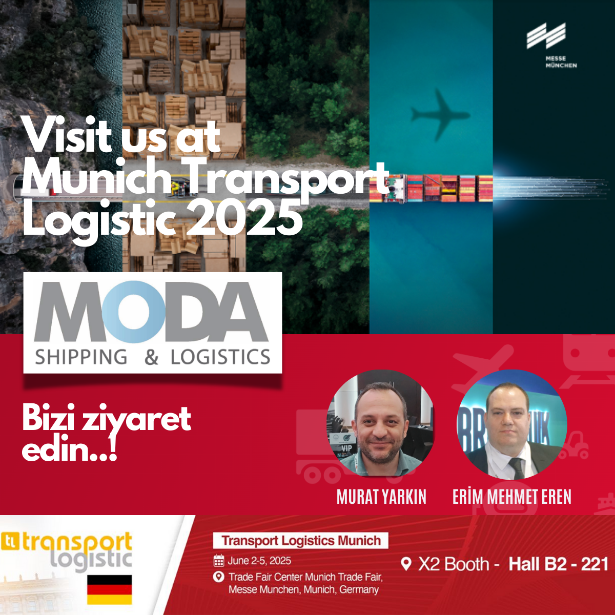 Visit us at Munich Transport Logistic 2025